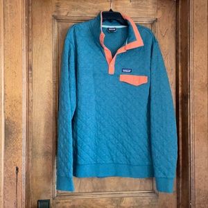 Men’s Patagonia Organic Quilt Snap-T Pullover - discontinued color